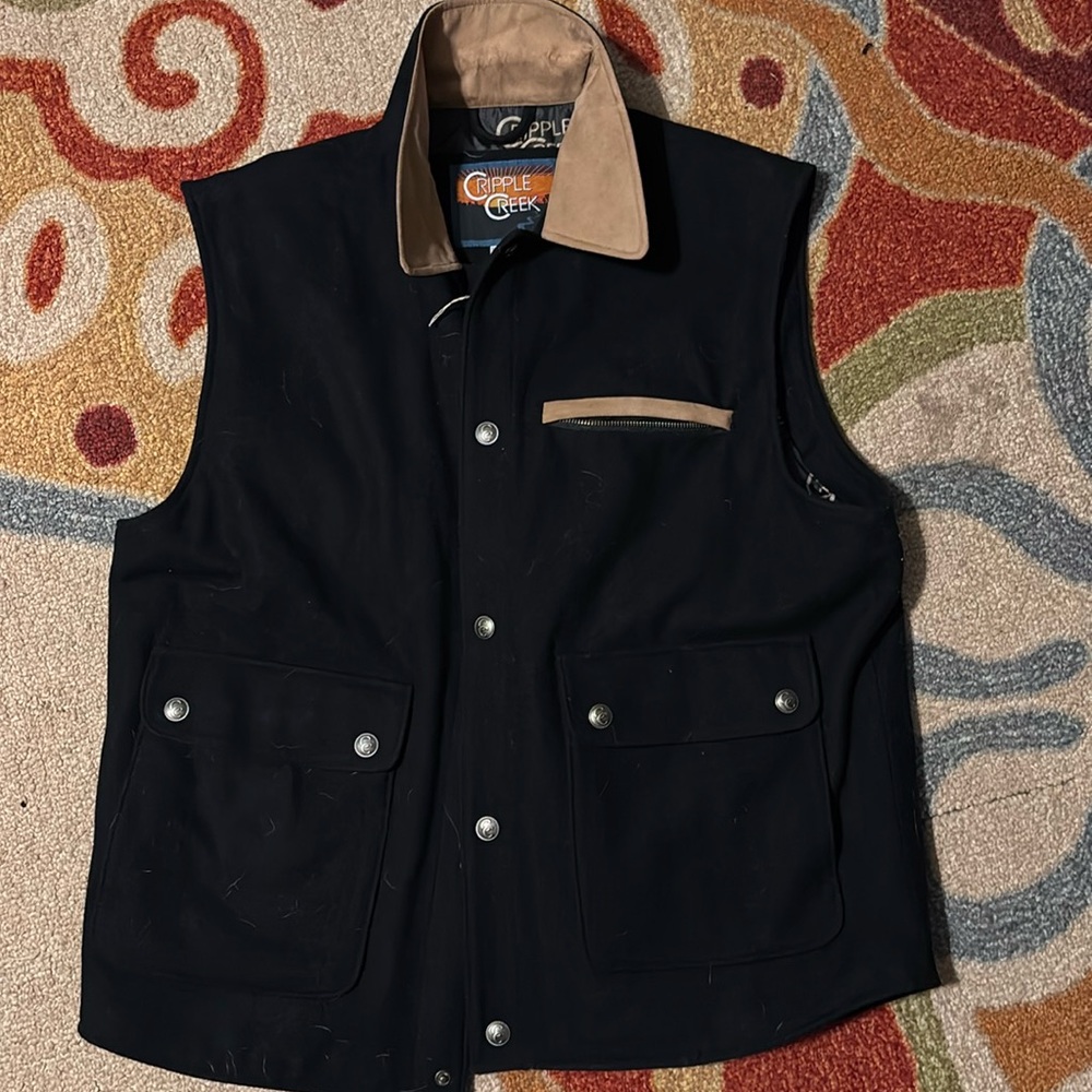 Men’s Heavy wool vest